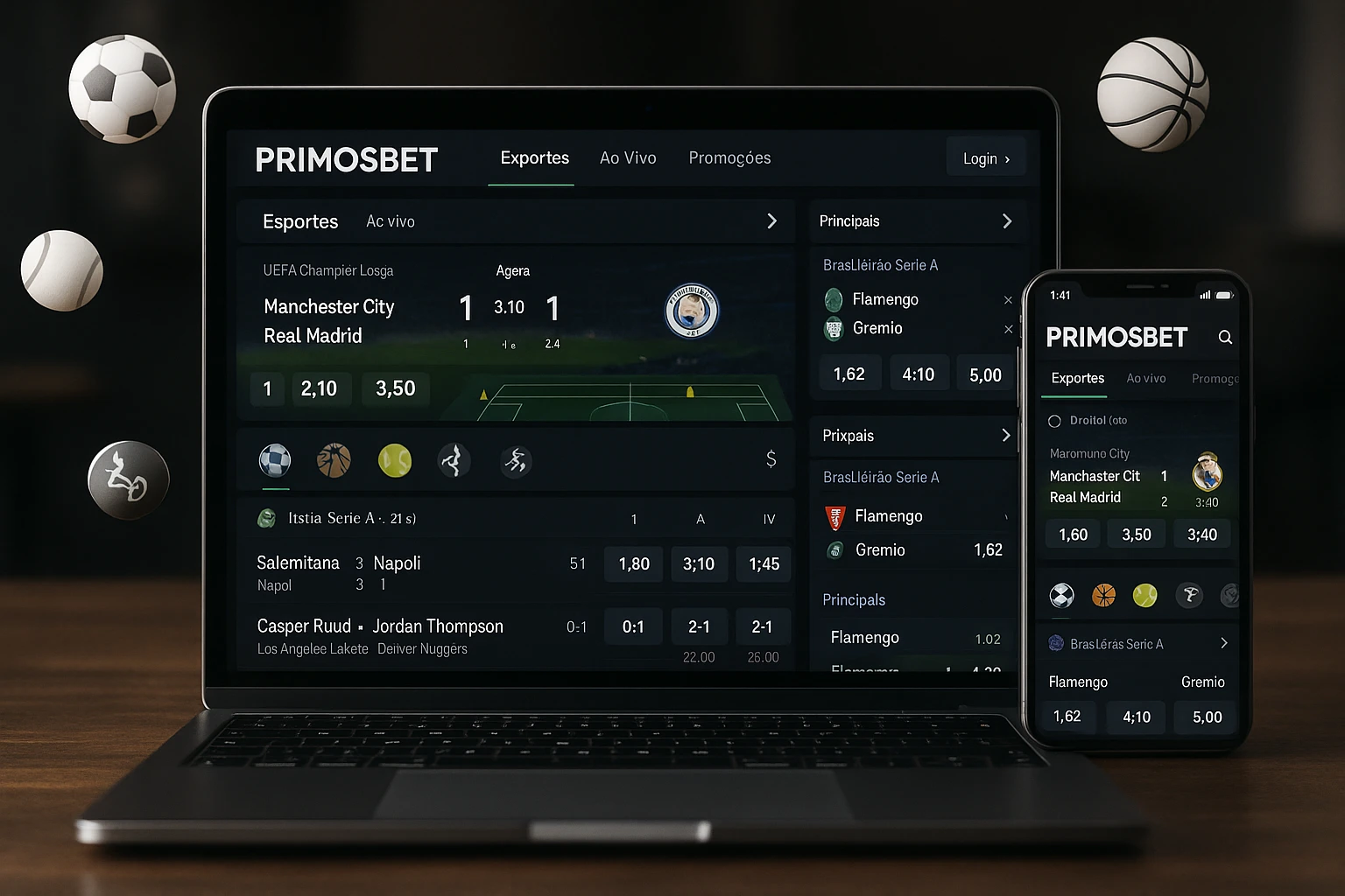 Aposte em apostas esportivas no cassino online PRIMOSBET