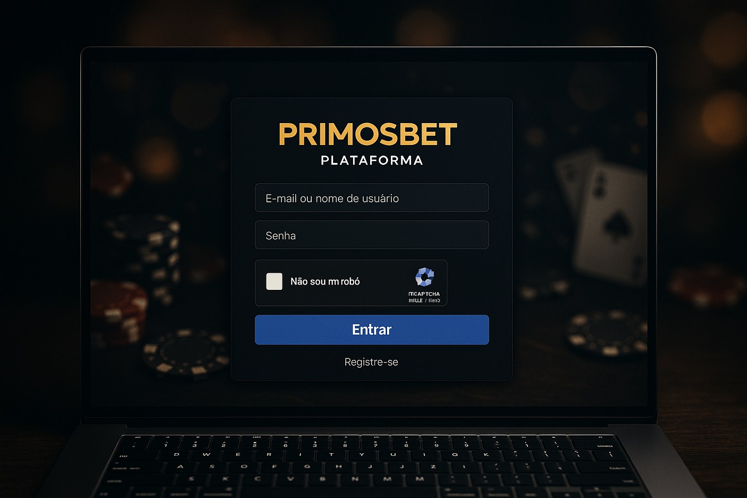 Login no Cassino PRIMOSBET